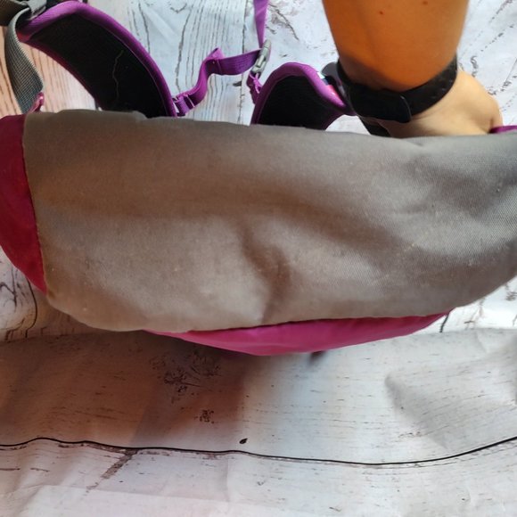 Land's End chevron pink purple kids backpack - Picture 7 of 8